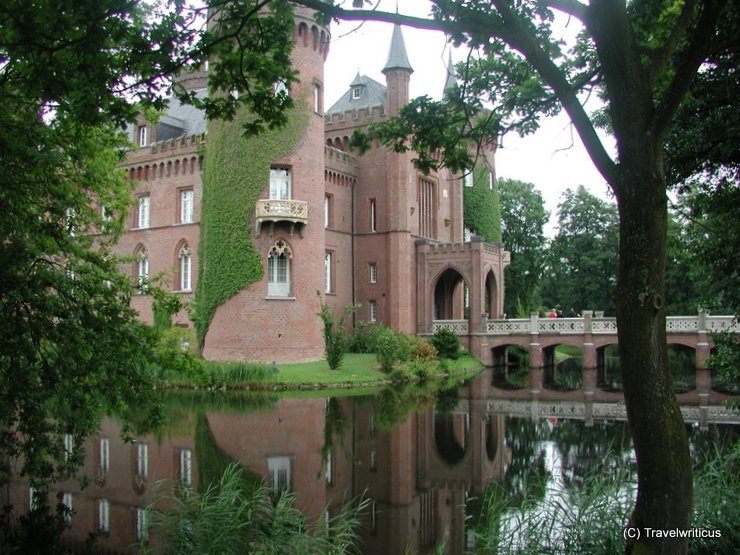 Moyland Castle in Bedburg-Hau, Germany