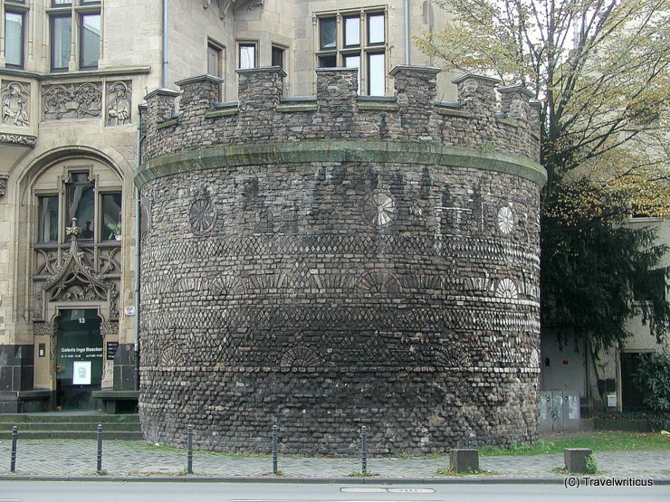 Roman tower in Cologne, Germany