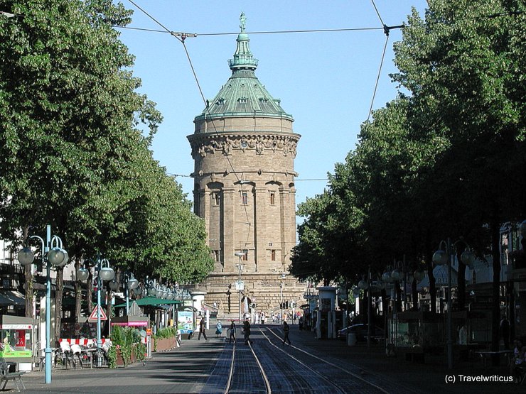 Water tower in Mannheim, Germany