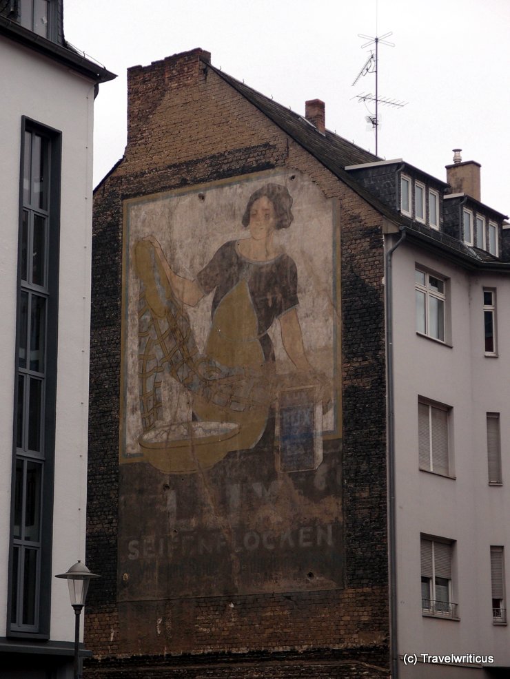 Ghost sign in Koblenz, Germany
