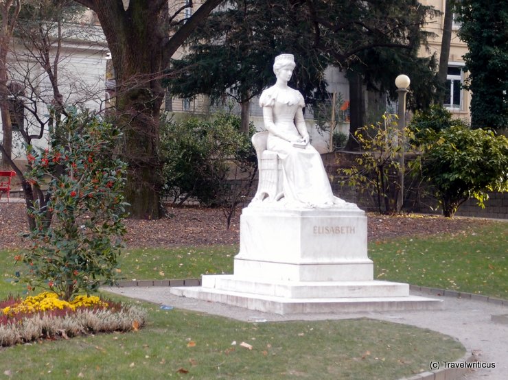 Monument of Sisi in Merano, Italy