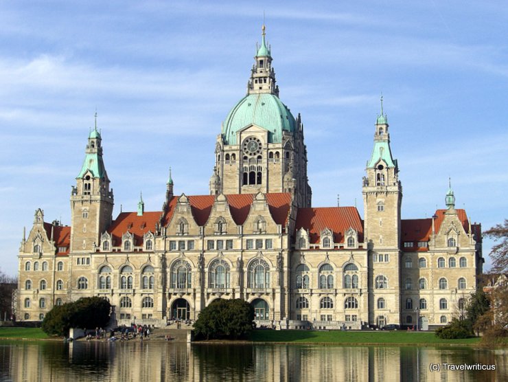 Neues Rathaus in Hanover, Germany