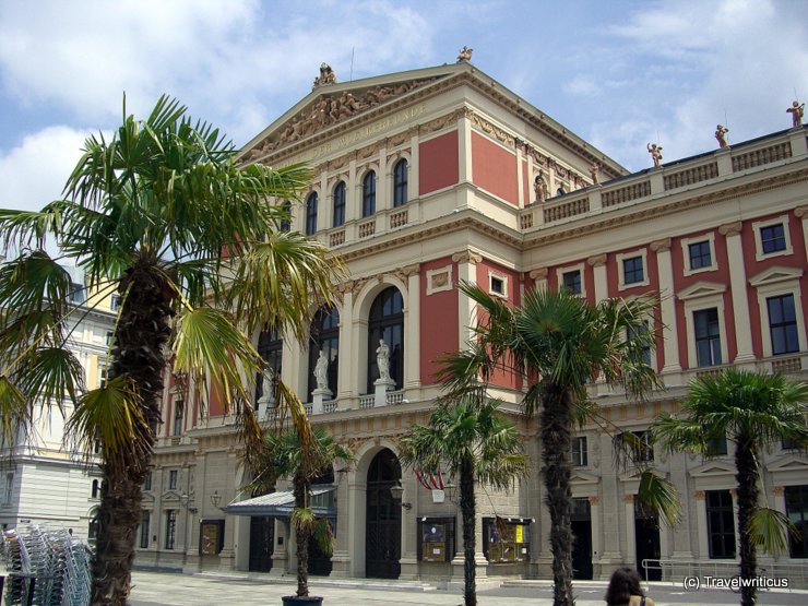 Building of the Musikverein in Vienna