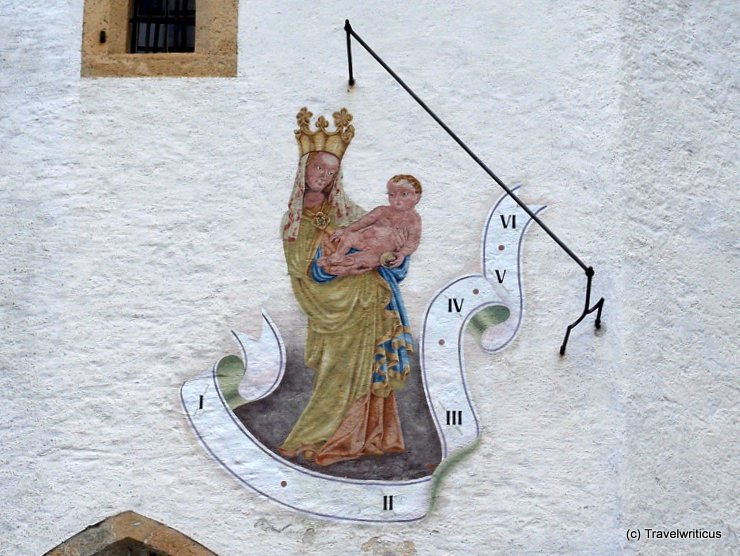 Sundial in Altenmarkt im Pongau, Austria