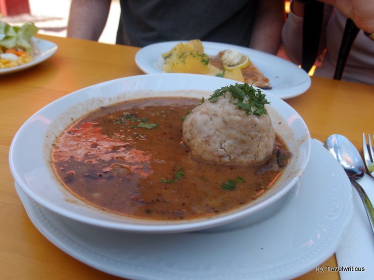 Beuschel for lunch in Austria