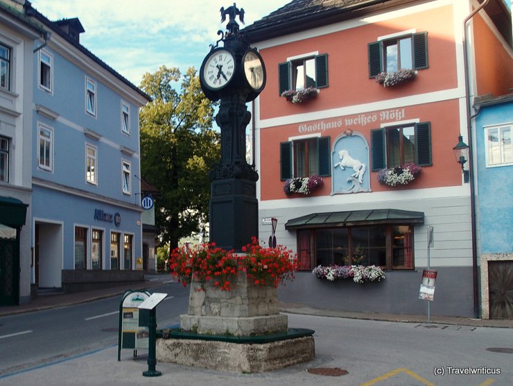 Lössl-Clock in Bad Aussee, Austria