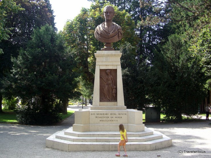 Monument to Franz Wirer in Bad Ischl