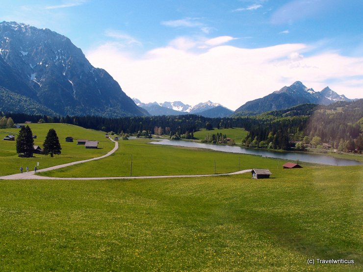 Mittenwald Railway in Bavaria, Germany