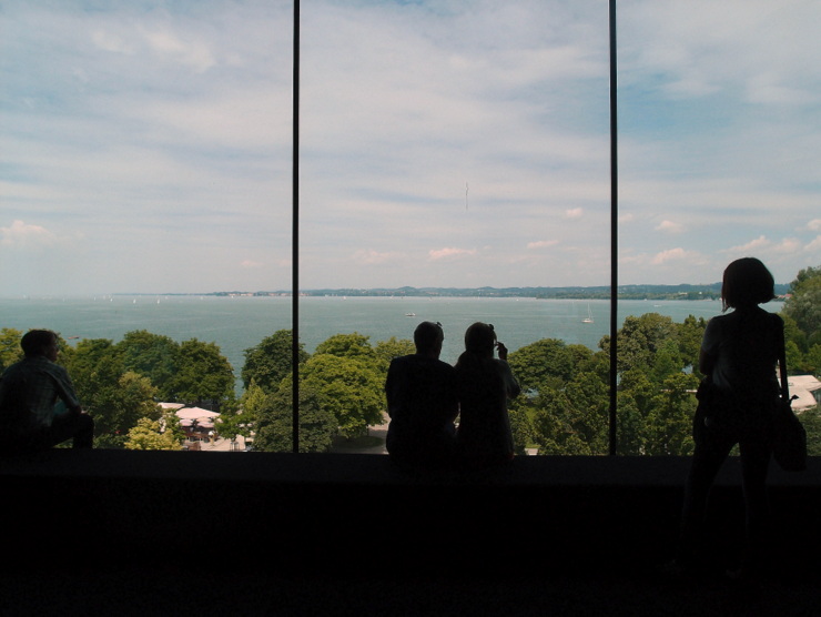 View from the panorama room of the museum