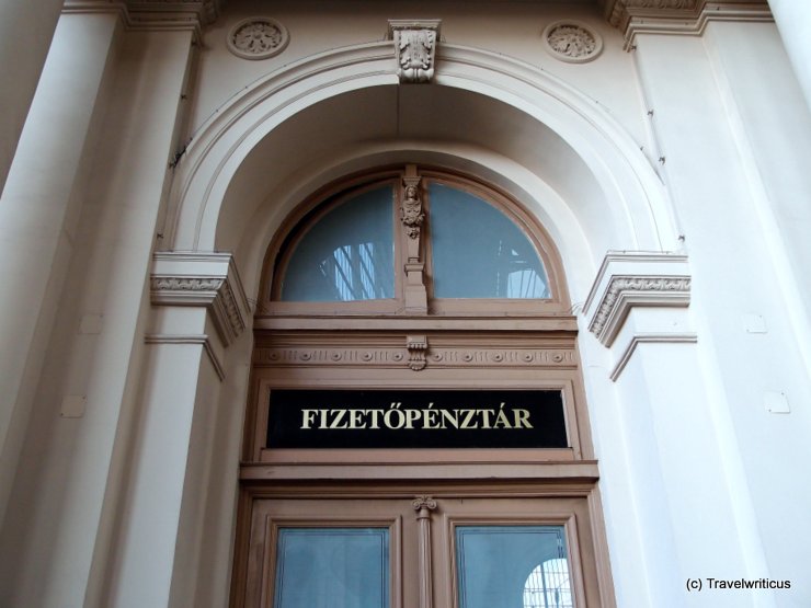 Door at Keleti Pu in Budapest