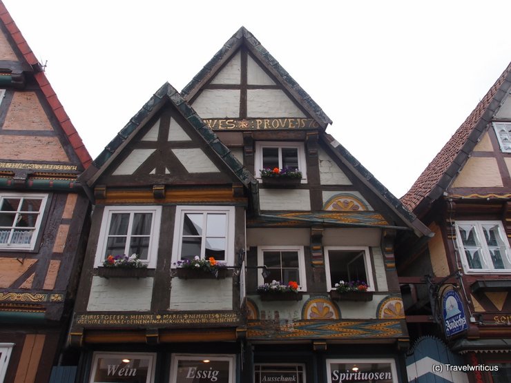 Half-timbered house in Celle, Germany