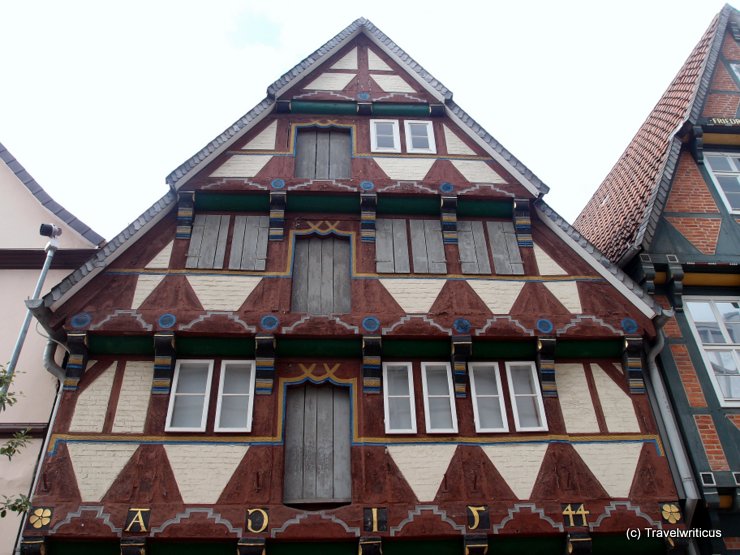 Doors of a building dated with 1544 in Celle, Germany