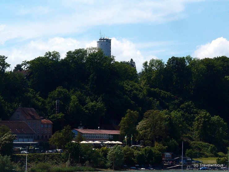 View of the Otto-Moericke-Tower from a boat