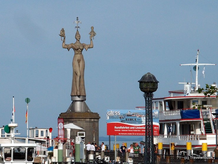 Statue Imperia in Constance, Germany