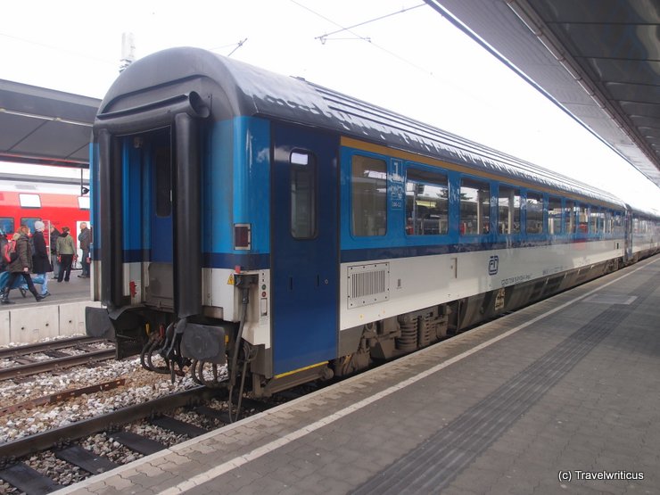 1st class coach of Czech EuroCity