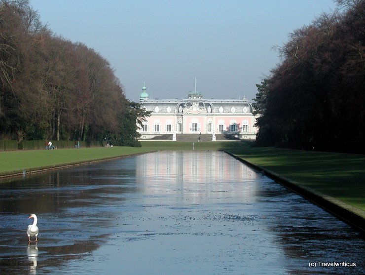 The rear of Schloss Benrath