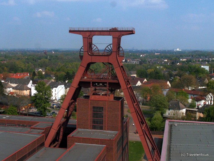 Winding tower at Zeche Zollverein, Germany