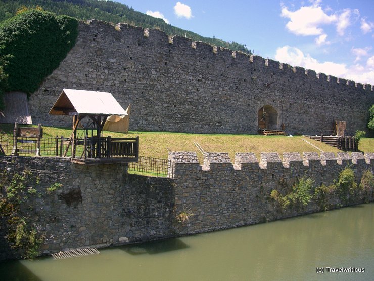 The town walls of Friesach, Austria