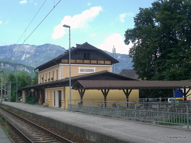 Railway station of Bad Goisern, Austria