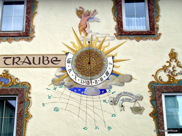 Sundial in Golling, Austria