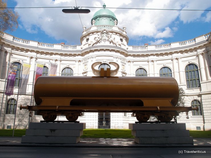 Artwork by Hans Hollein in Graz, Austria