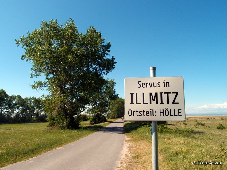 Place name sign of Hell, Austria