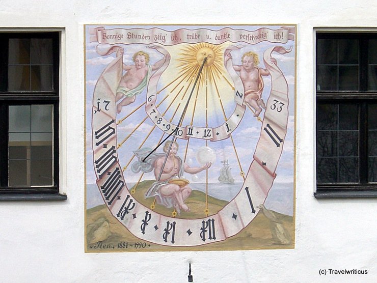 Sundial in Kufstein, Tyrol