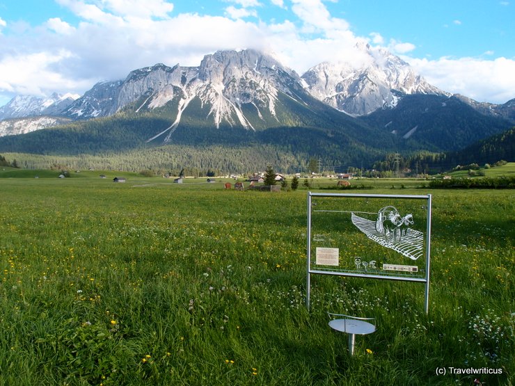 Mountain view from Lermoos, Austria