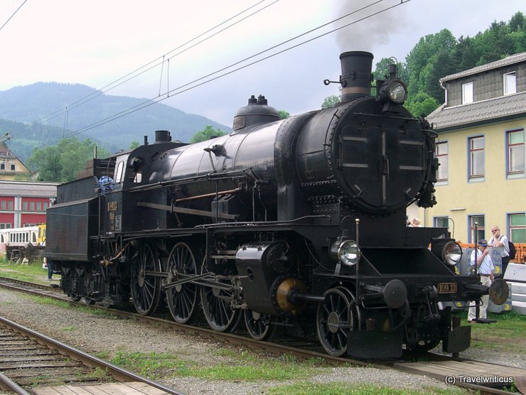 Steam Locomotive SB 109.13 (1912)  in Mürzuschlag, Austria