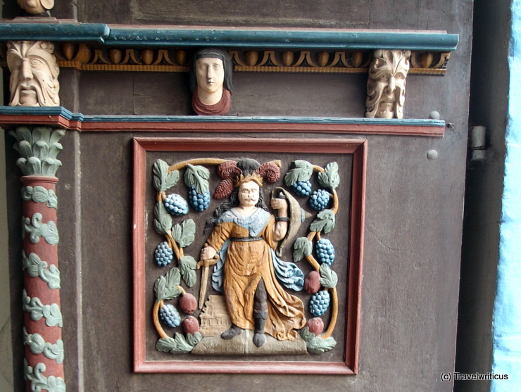 17th-century door leaf in Naumburg (Saale)