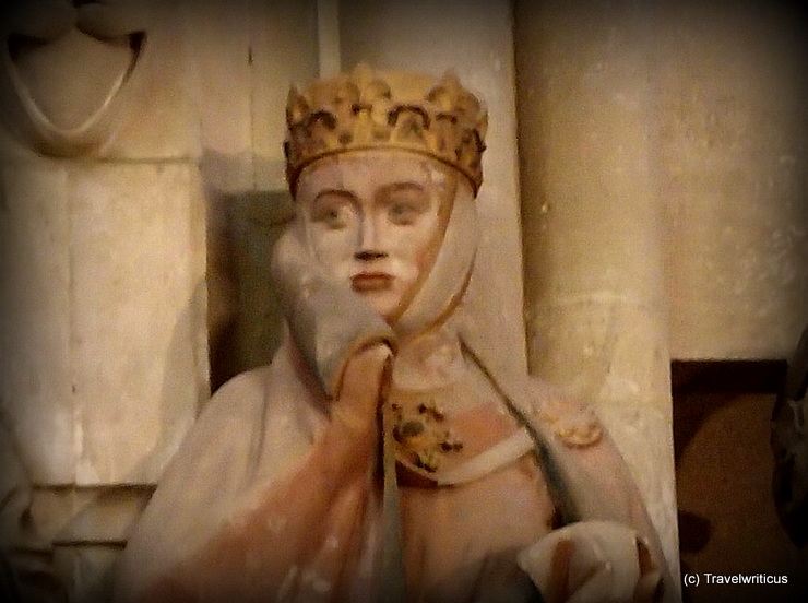 Uta of Naumburg at Naumburg Cathedral in Saxony-Anhalt, Germany