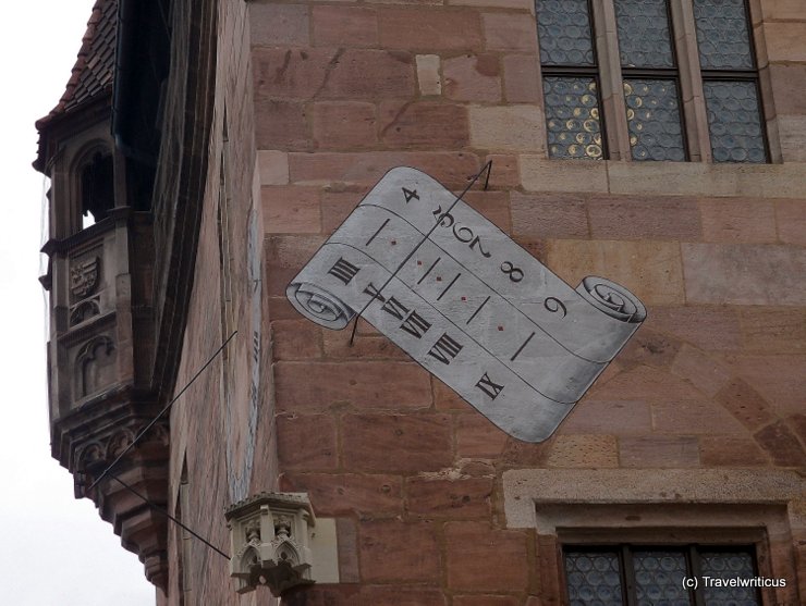 Sundial at the Nassauer Haus, Nuremberg