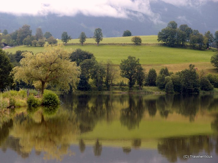 Ritzensee in Saalfelden, Austria