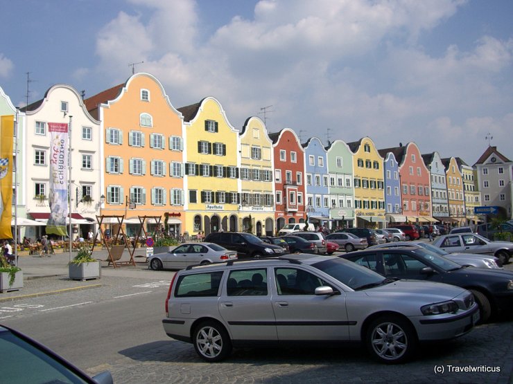 The 'Silberzeile' of Schärding, Austria