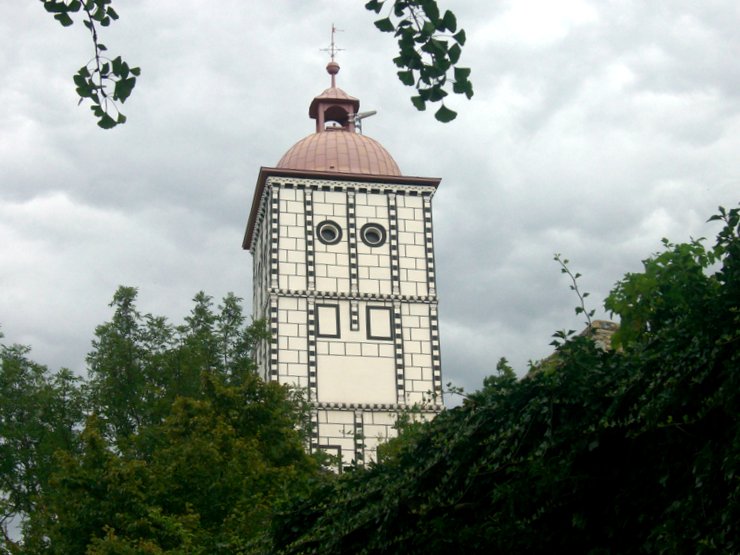 Tower of Renaissance palace Schallaburg, Austria