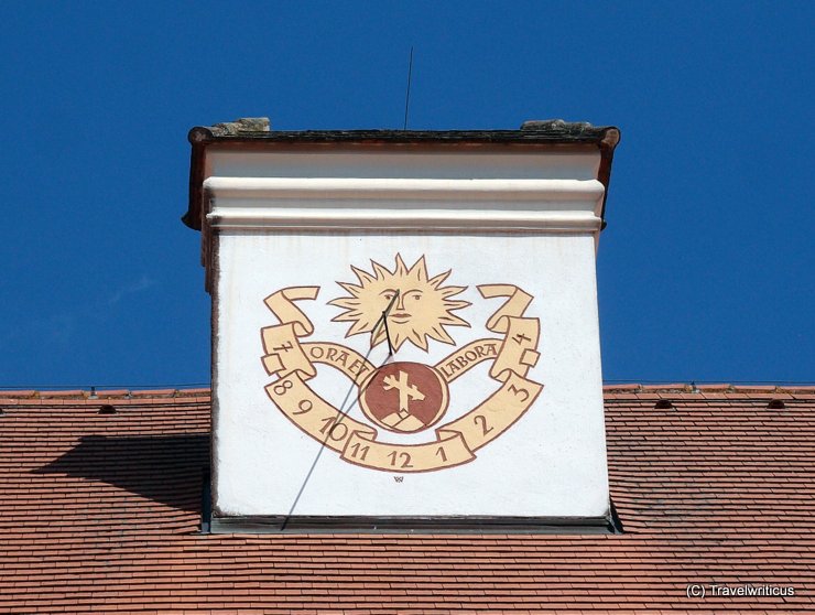 Sundial at Seitenstetten Abbey