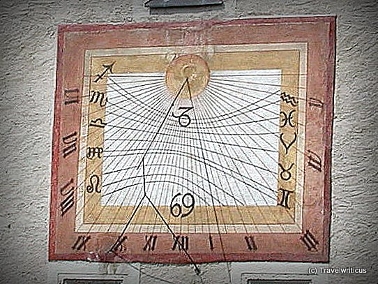 Sundial in Maria Saal
