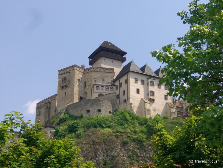 Trenčín Castle in Trenčín, Slovakia