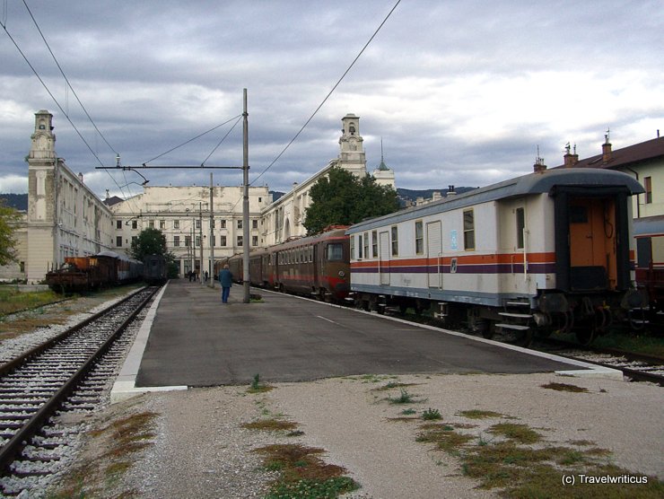 Railway museum of Trieste, Italy