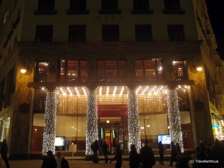 Christmas market at Looshaus, Vienna