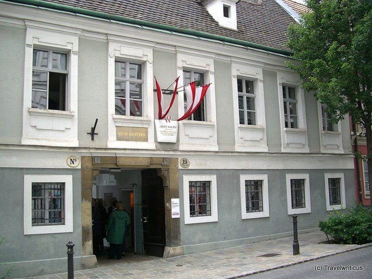 Frontview of the Haydnhaus