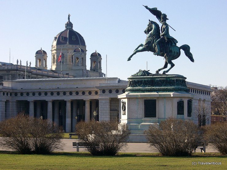 Monument to Archduke Charles in Vienna, Austria