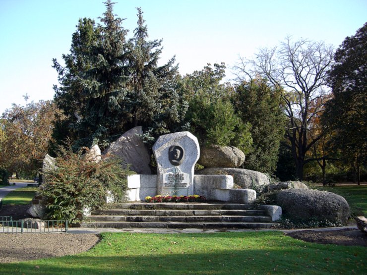 Monument of Rudolf Steiner in Vienna, Austria