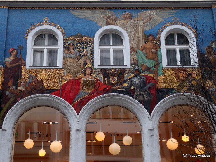 Mosaic by Eduard Veith in Vienna, Austria