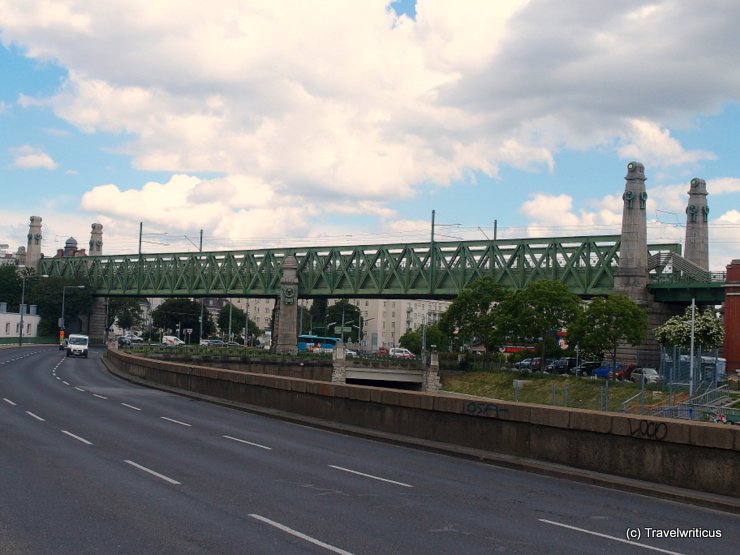 Otto-Wagner-Bridge in Vienna, Austria