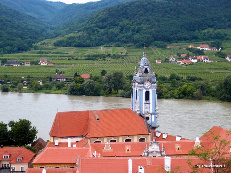 Dürnstein Abbey in Wachau, Austria