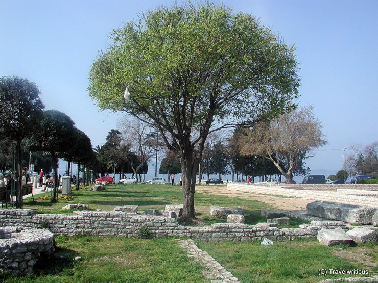 Acient Roman forum in Zadar, Croatia