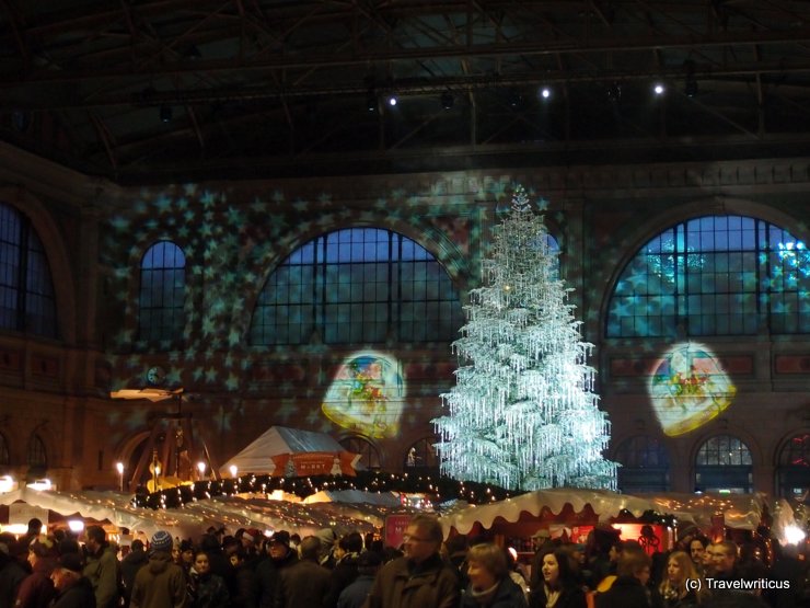 Christmas market at Zurich Central Station